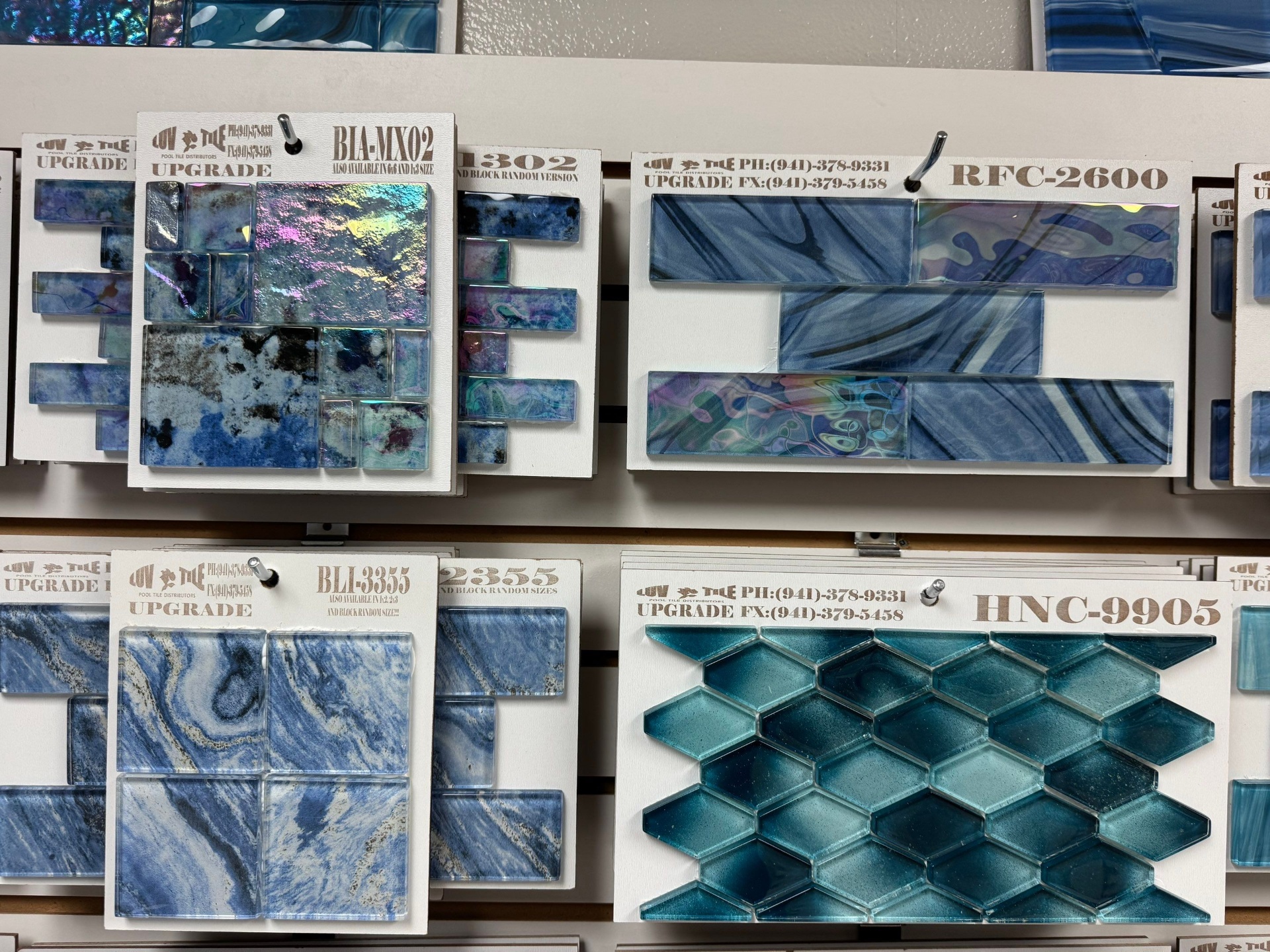 Nelson Pool Company showroom material 4