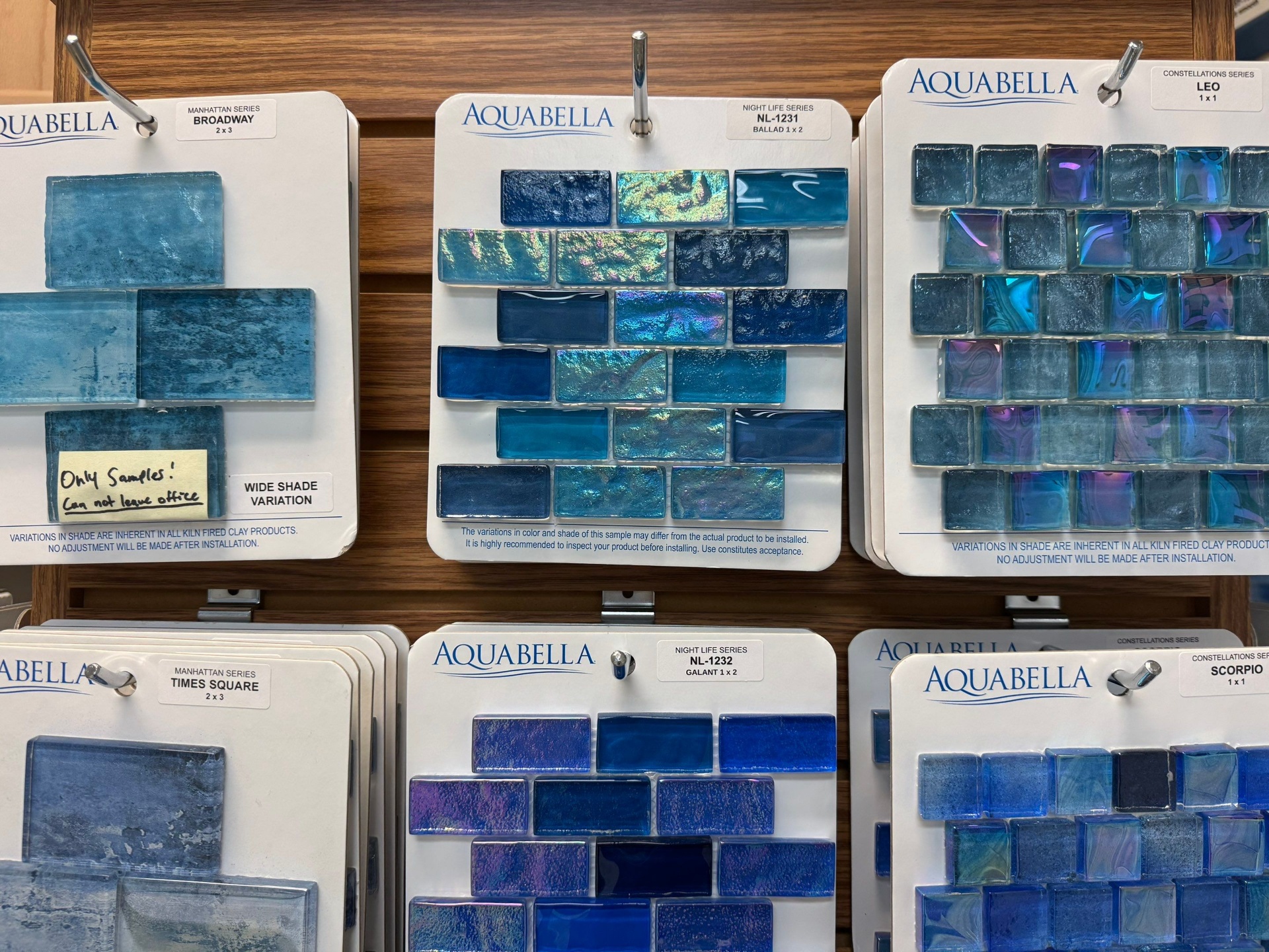 Nelson Pool Company showroom material 9