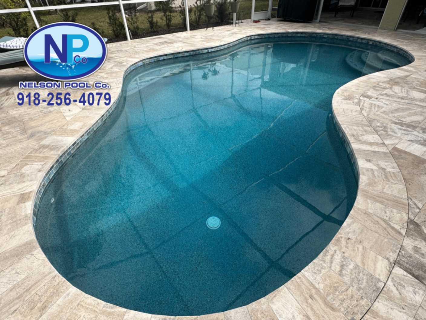 Siesta Key Pool Renovation with Travertine Paver Deck in Siesta Key — Nelson Pool Company