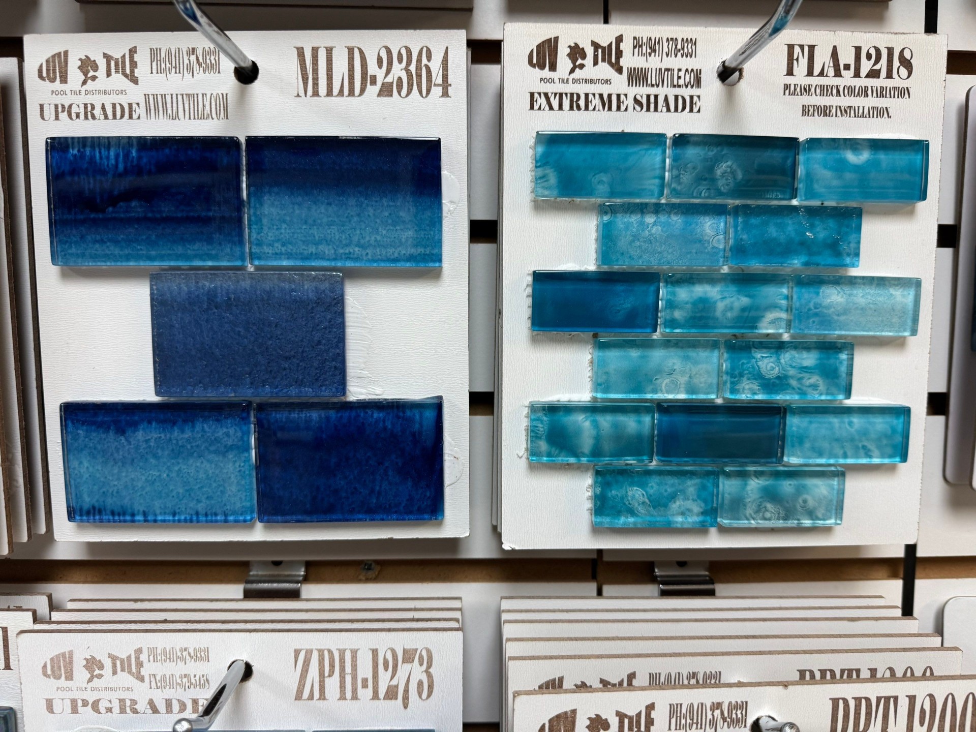 Nelson Pool Company showroom material 8