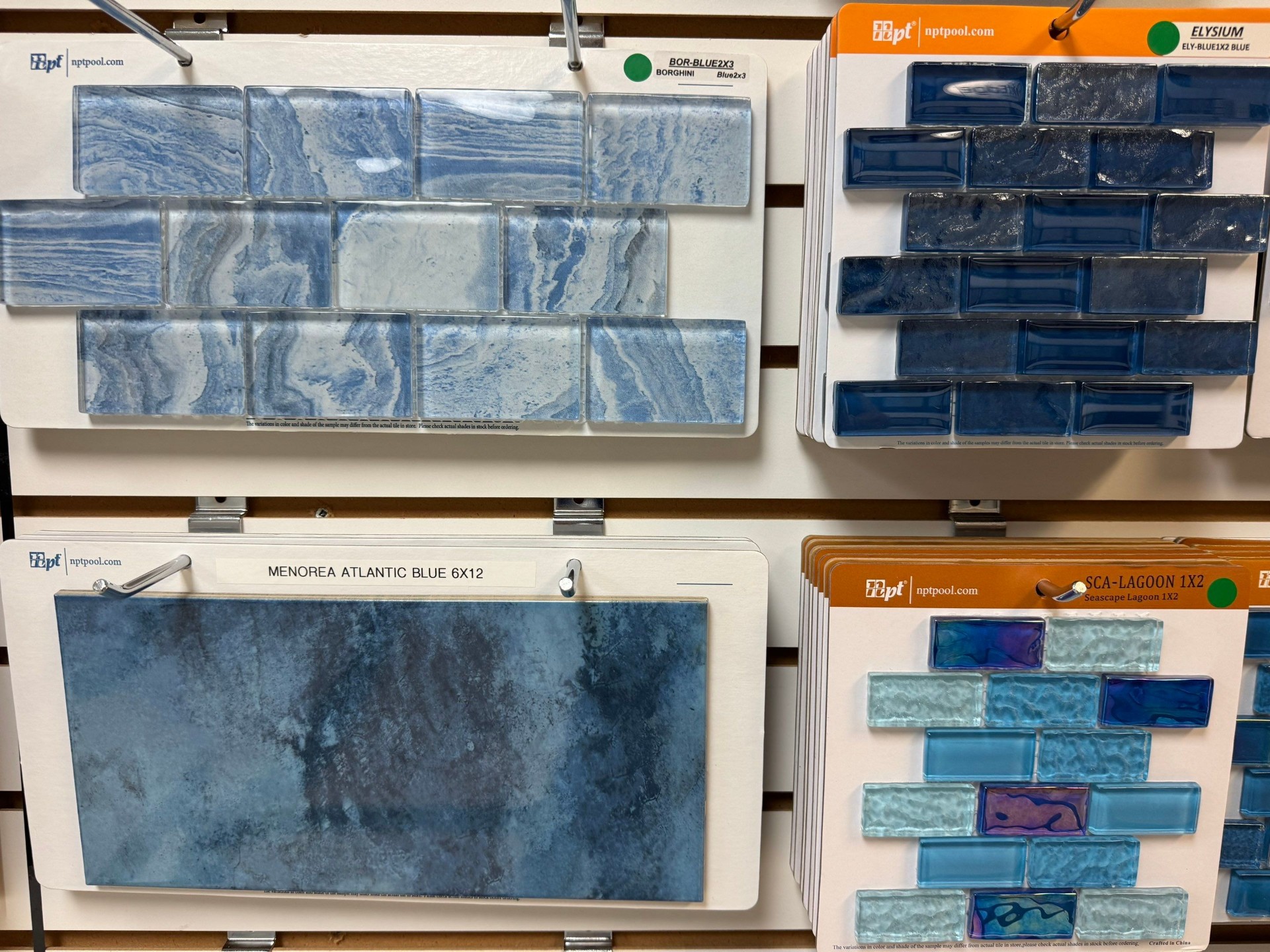 Nelson Pool Company showroom material 5